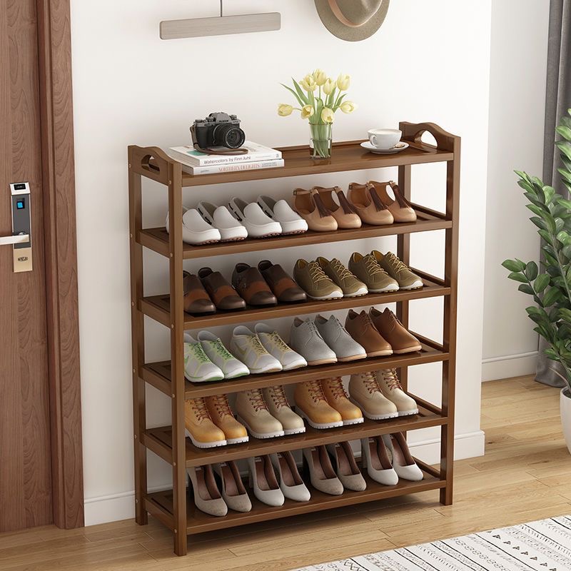 Furniture Quality Control - Prateleira de sapatos de bambu de