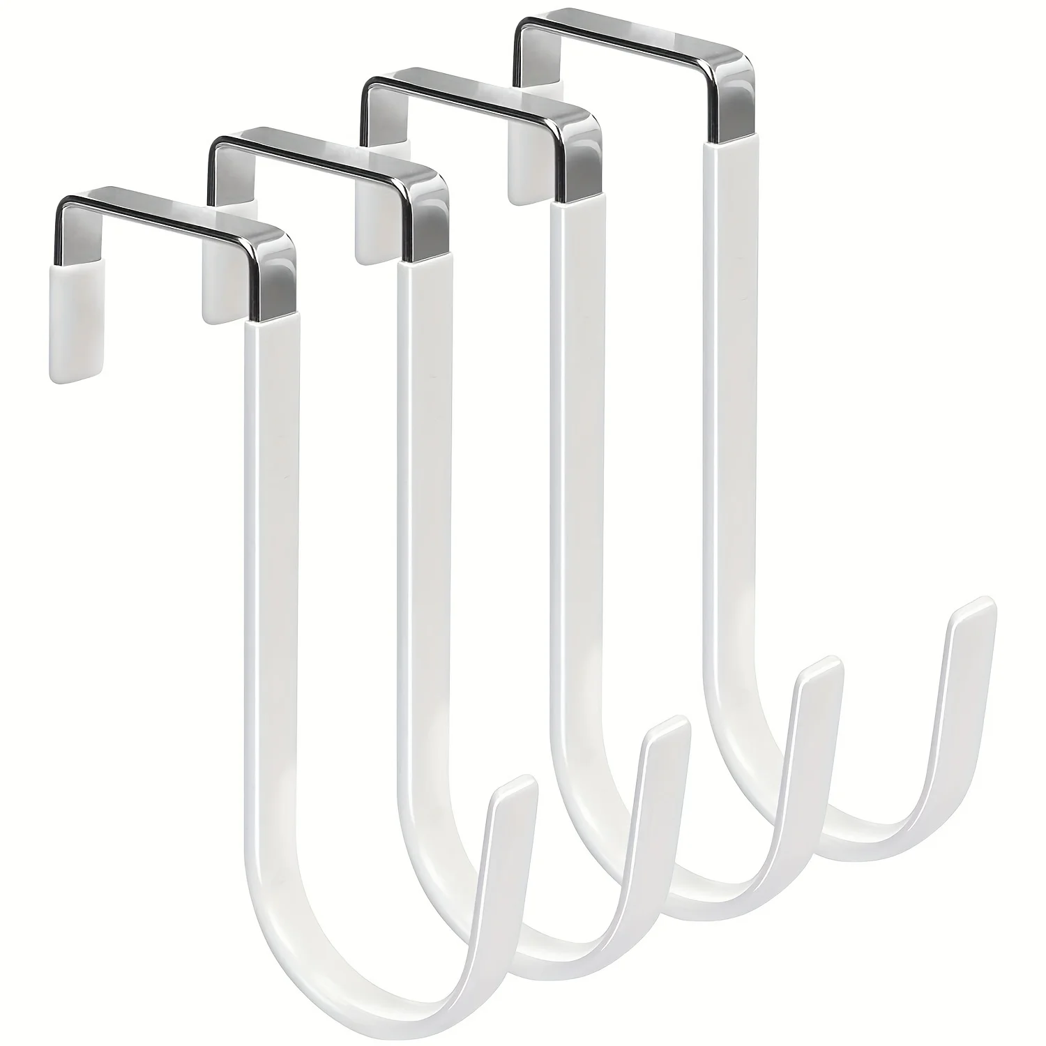 Door Stopper Heavy - Ganchos para pendurar na porta, 4