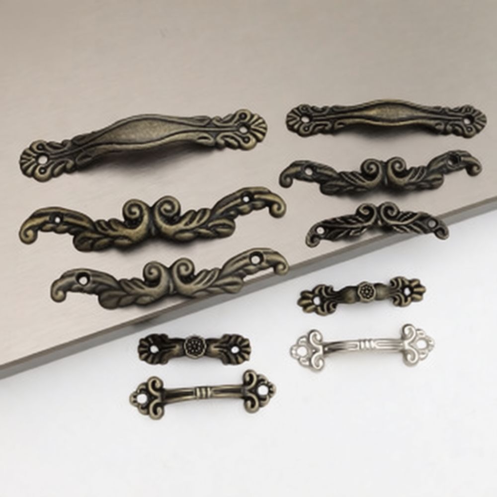 Vintage Furniture Hardware Replacement - Puxador de porta em liga de