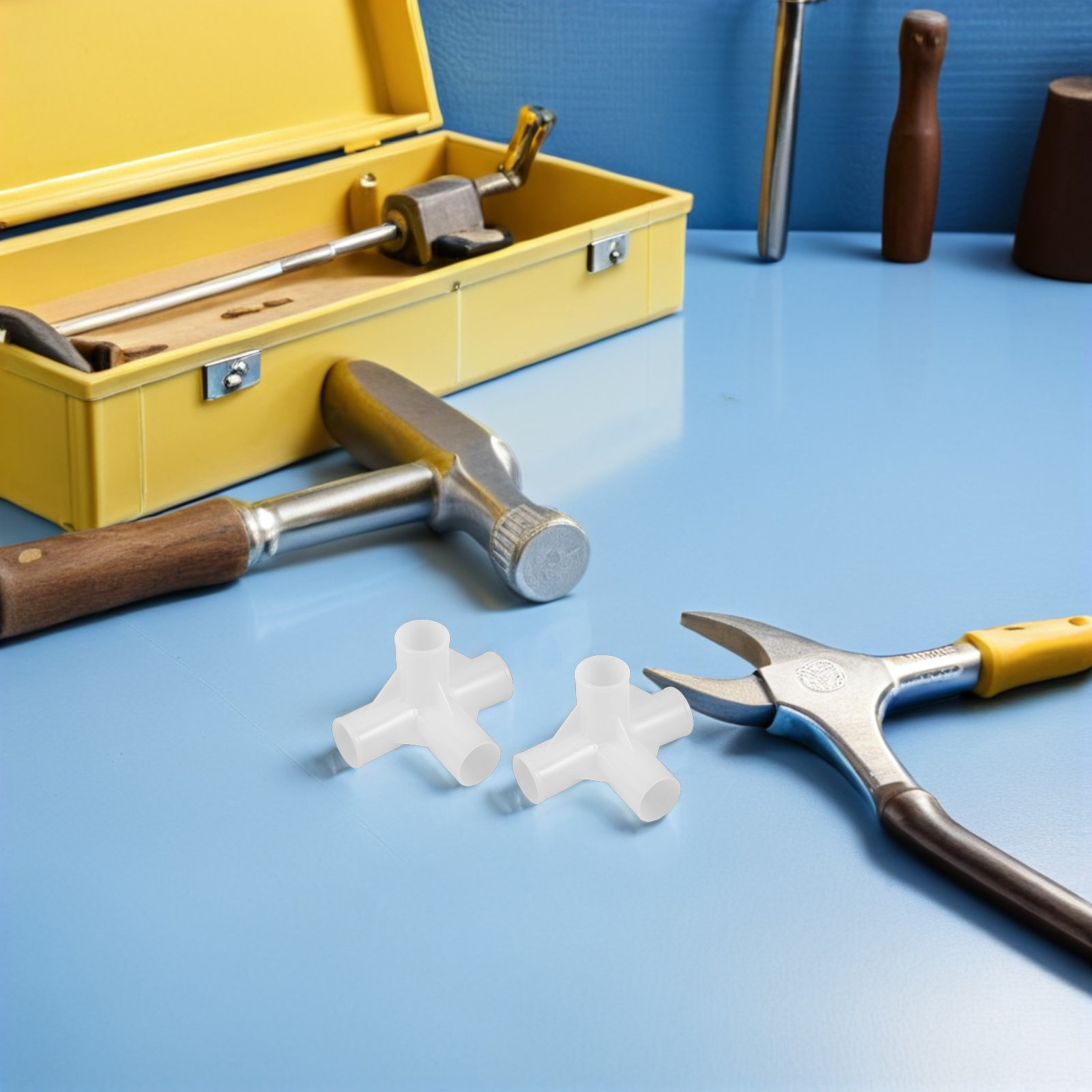 Furniture Joining Hardware - 10 peças de conectores para varão