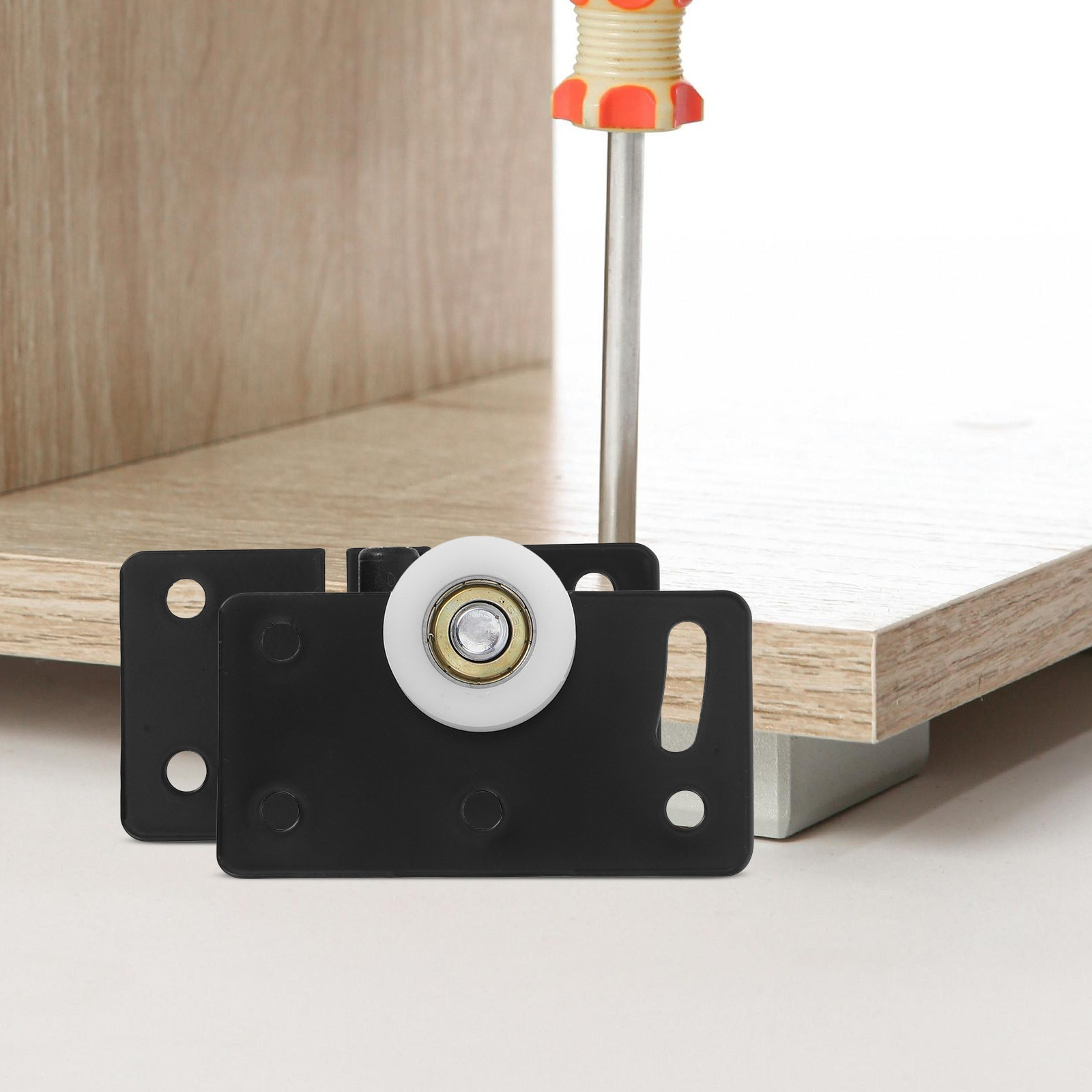 Furniture Hardware Kit - 1 Conjunto de Rodízios para Porta
