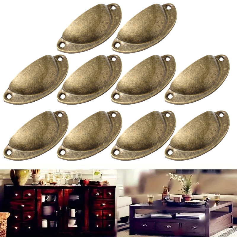 Vintage Furniture Hardware Replacement - 10 puxadores de armário, puxadores de