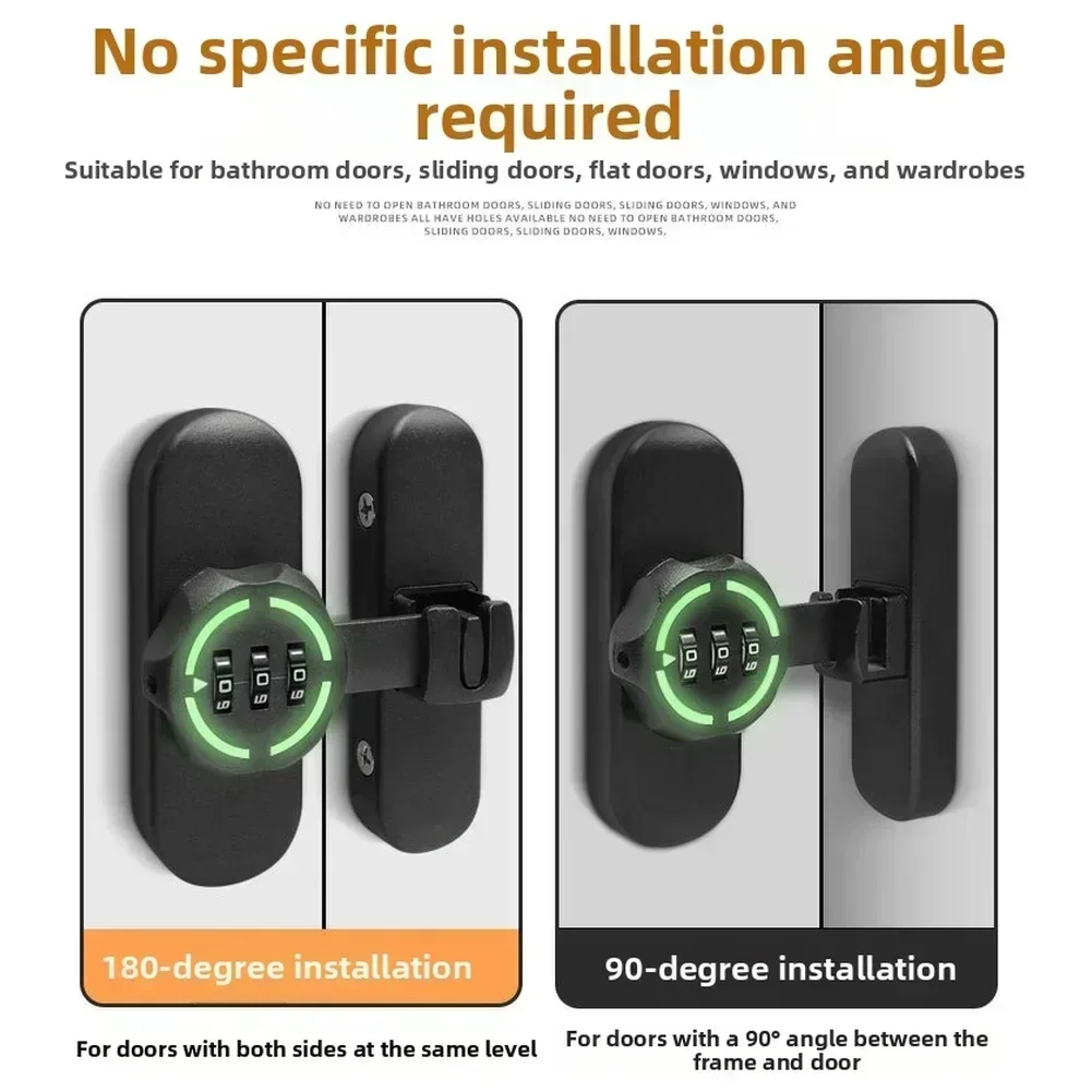 Trava de porta com senha, 90/1 - Furniture Sliding Door Hardware avaliação e preço