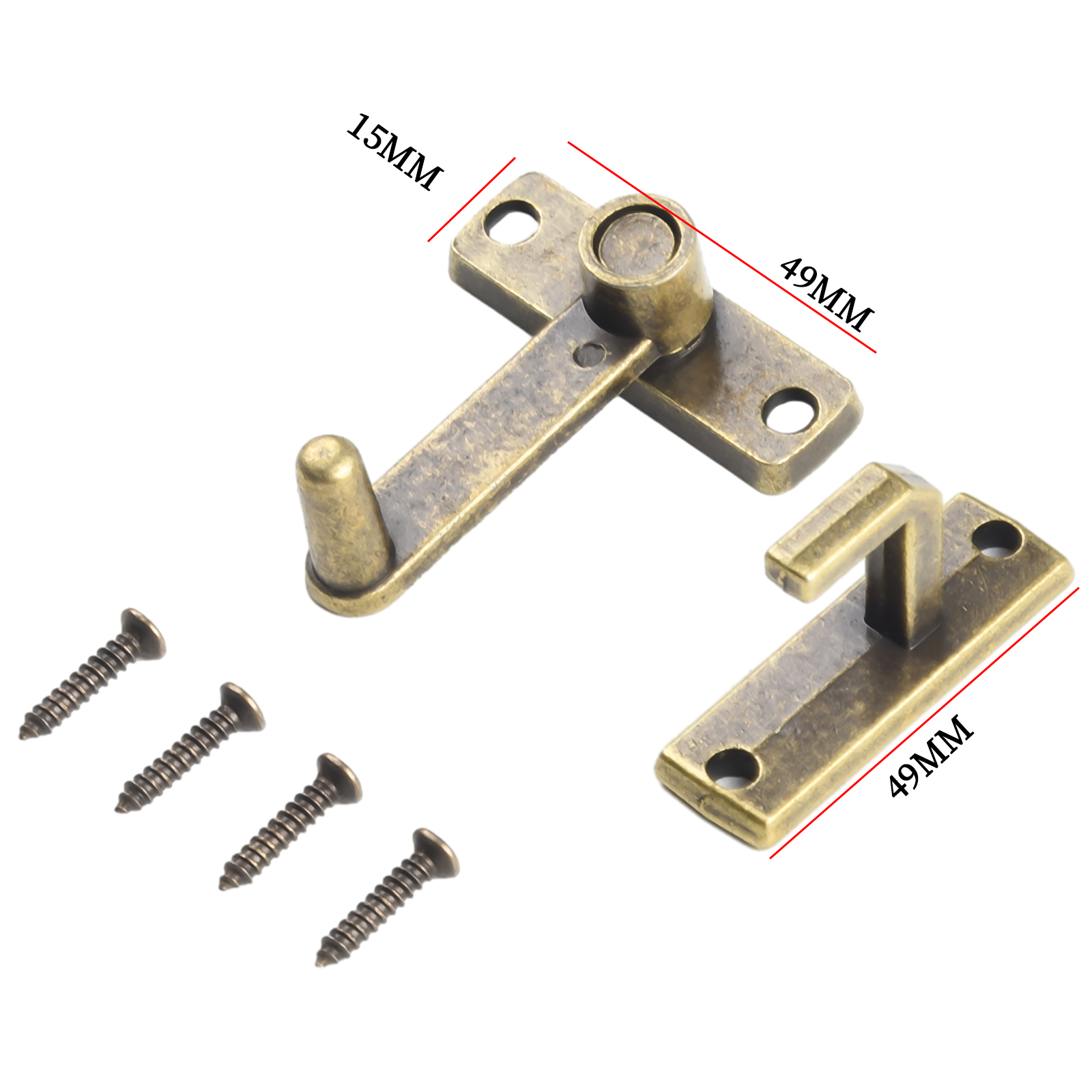 1 conjunto de fechaduras de po - Furniture Sliding Door Hardware avaliação e preço