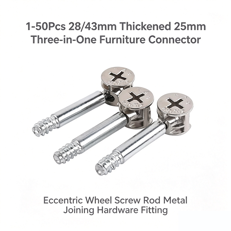 1-50 Peças Conector de Móveis  - Furniture Joining Hardware avaliação e preço