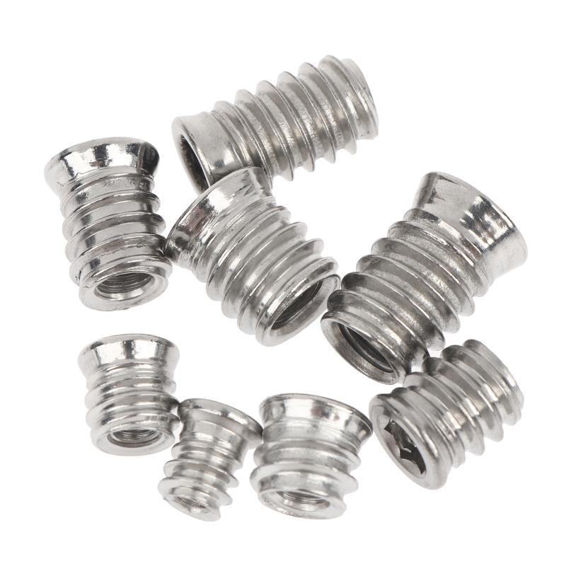10 Peças Porcas de Inserção Ro - Furniture Hardware Threaded Inserts avaliação e preço