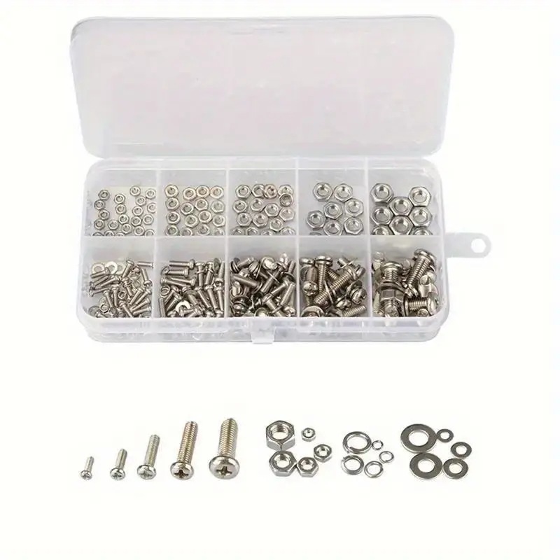 320 peças conjunto de porcas e - Furniture Hardware Kit avaliação e preço