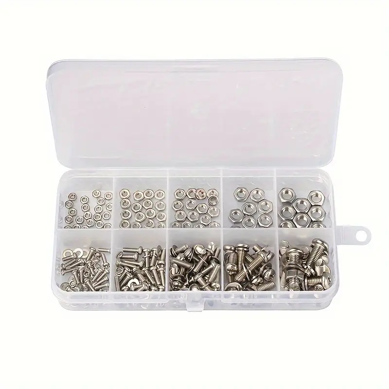 320 peças conjunto de porcas e - Furniture Hardware Kit avaliação e preço
