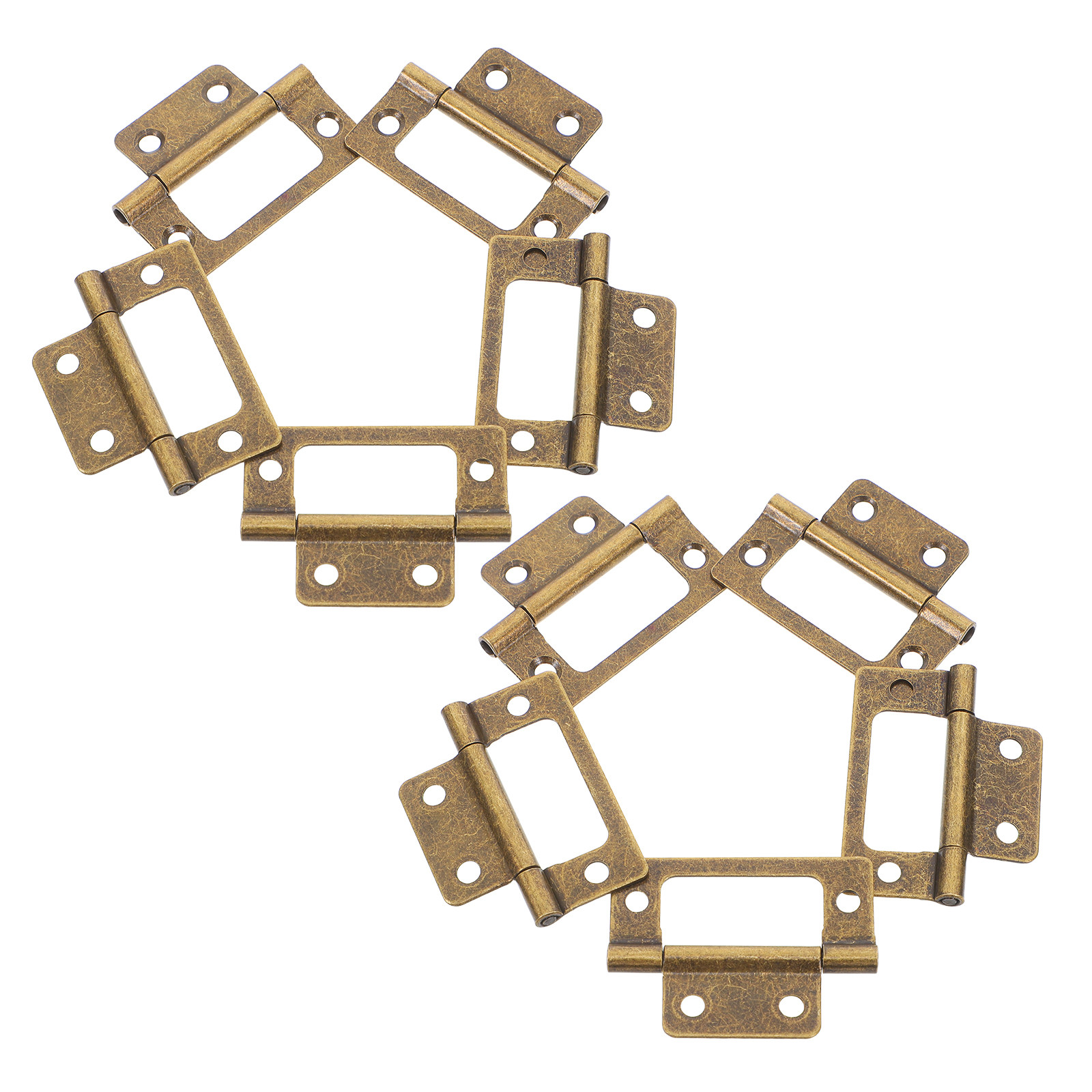 12 peças de dobradiças de latã - Vintage Furniture Hardware Replacement avaliação e preço