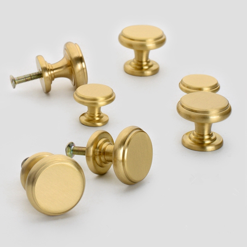 Puxadores de bronze armário al - Furniture Hardware Gold avaliação e preço