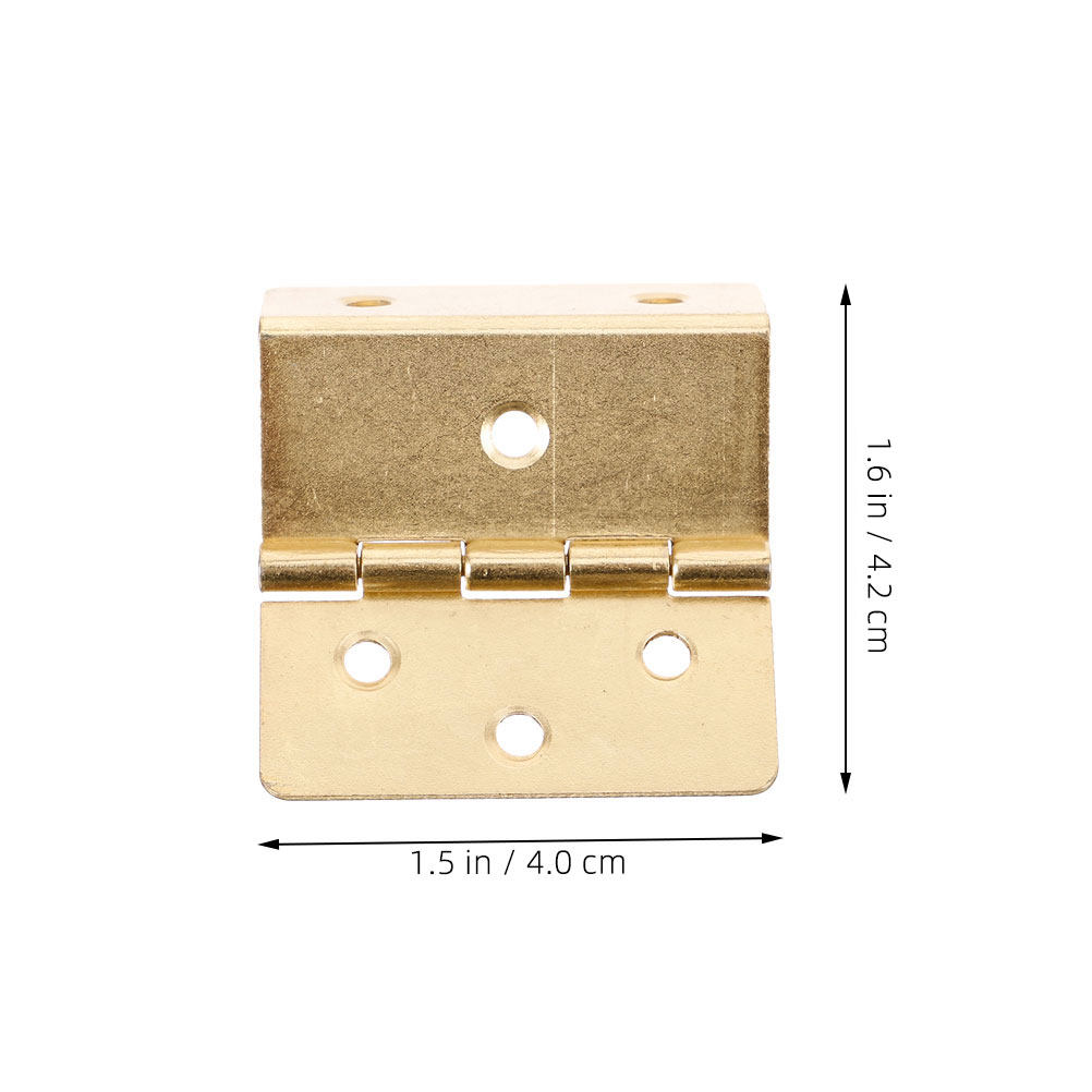 4 peças de dobradiças vintage  - Vintage Furniture Hardware Replacement avaliação e preço