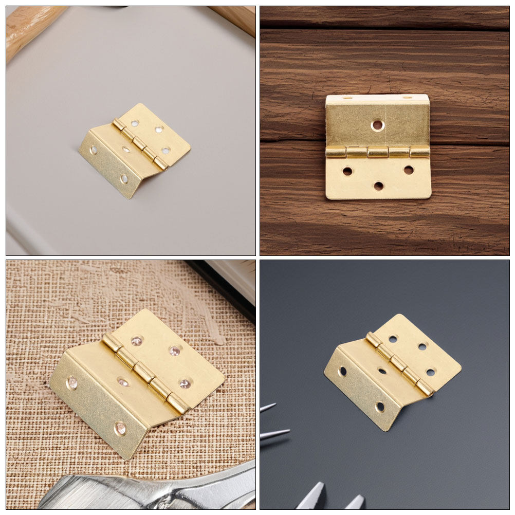 4 peças de dobradiças vintage  - Vintage Furniture Hardware Replacement avaliação e preço