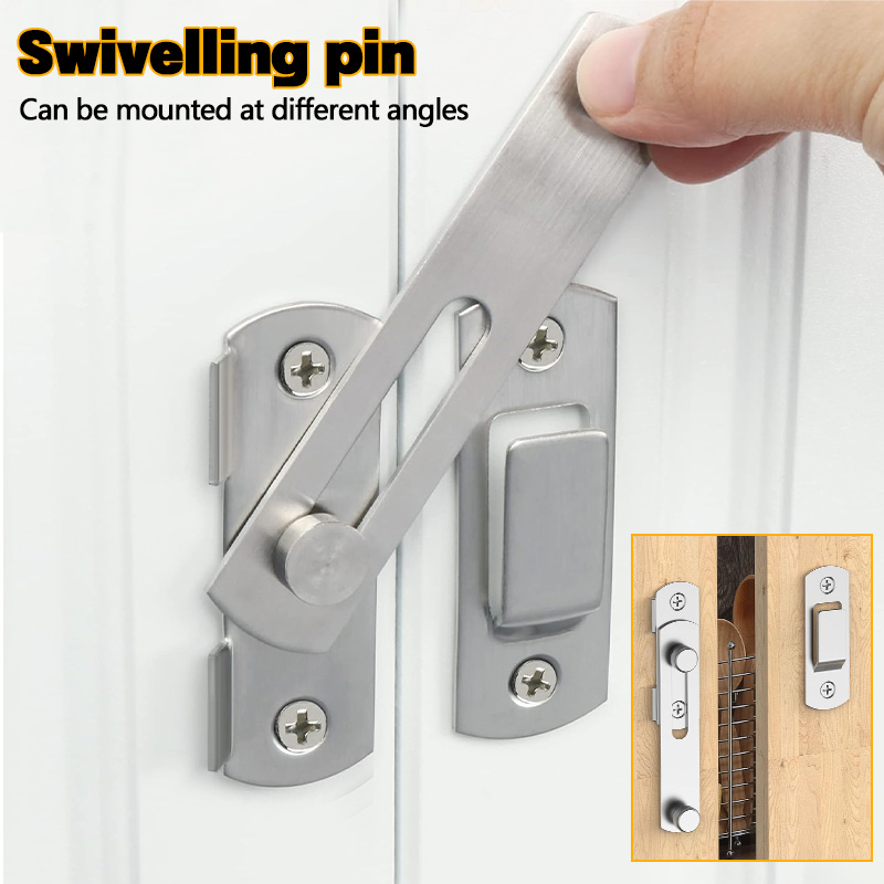 Fechaduras de porta em aço ino - Furniture Sliding Door Hardware avaliação e preço