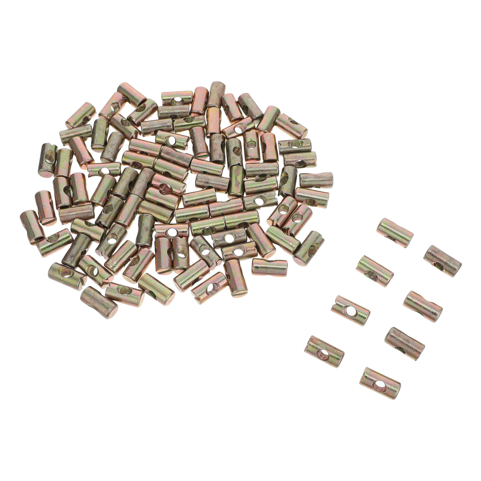 100 peças de conectores para j - Furniture Hardware Threaded Inserts avaliação e preço
