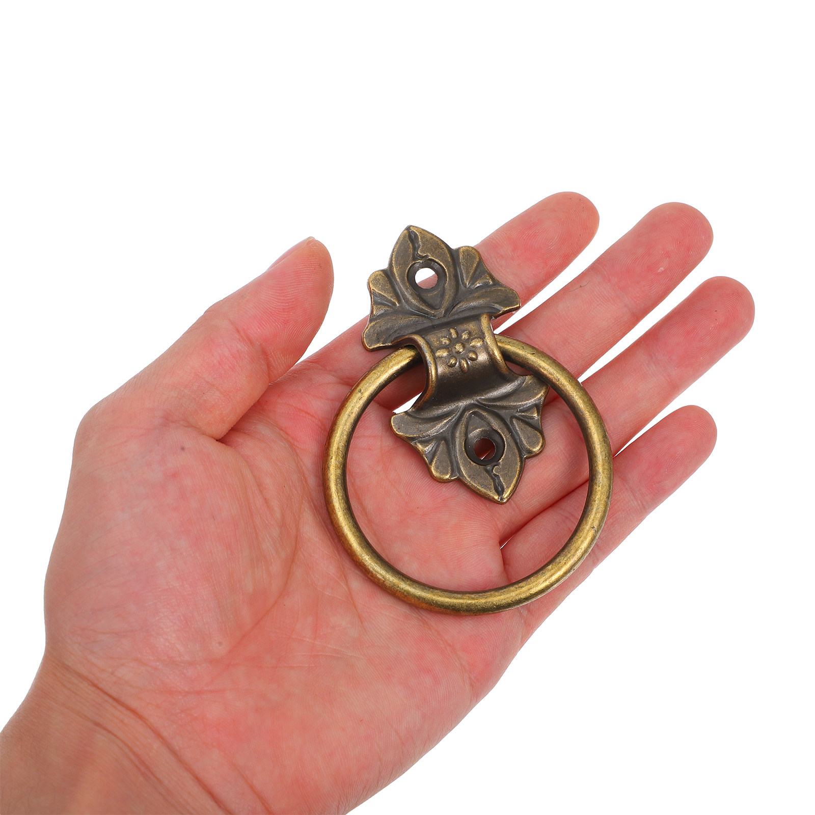 2 Peças Puxadores Redondos Est - Vintage Furniture Hardware Replacement avaliação e preço