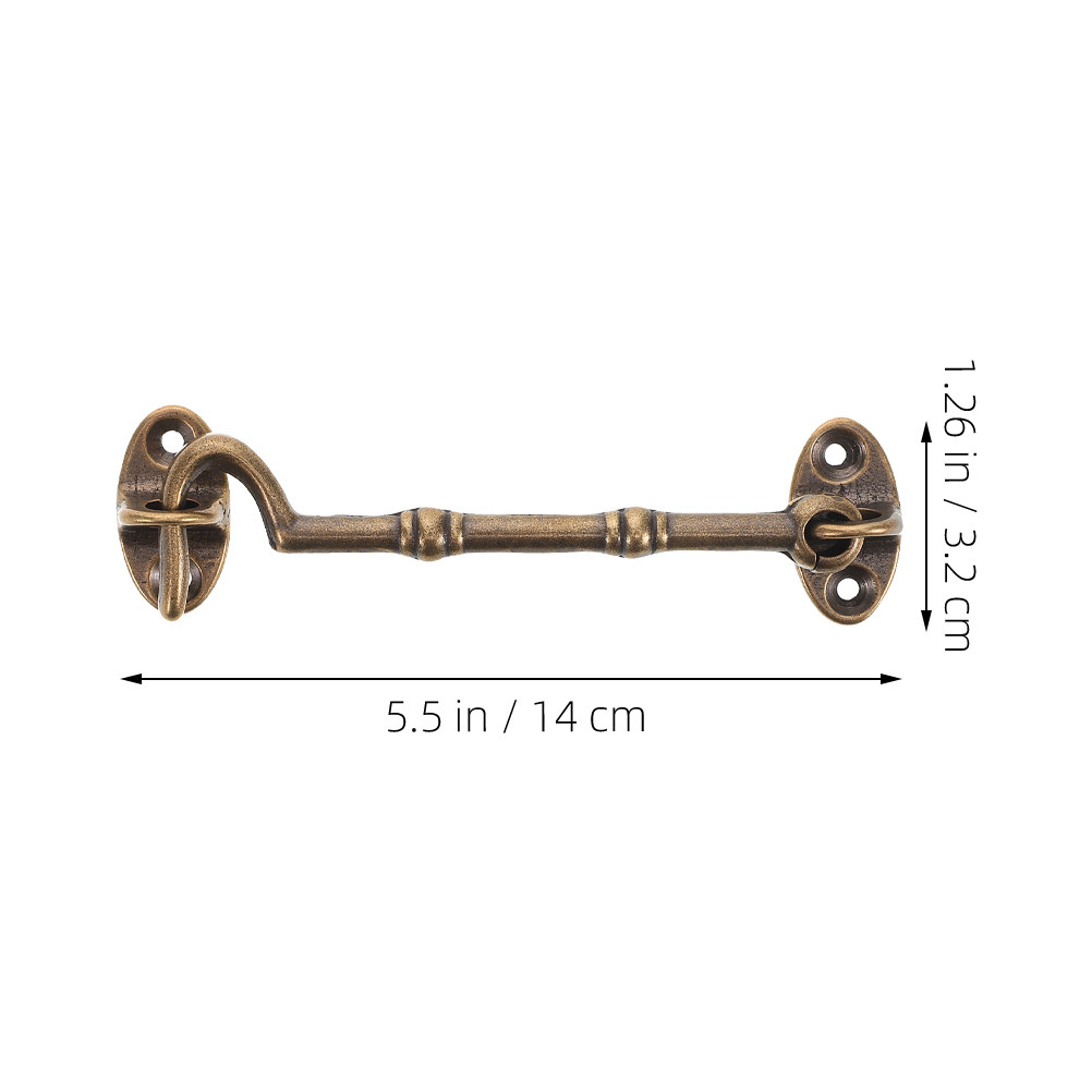 Fecho de gancho e olhal de lat - Door Stopper Heavy avaliação e preço