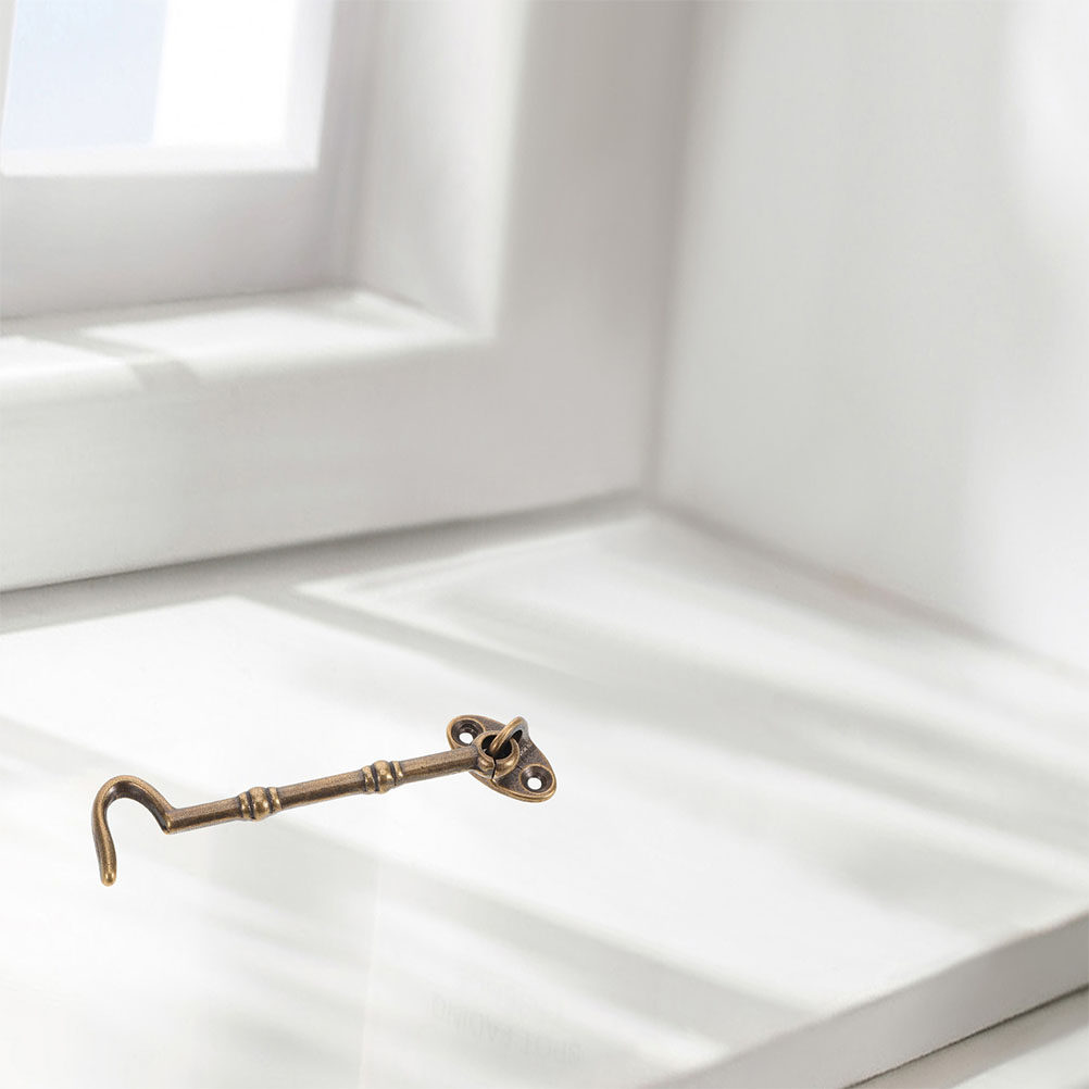 Fecho de gancho e olhal de lat - Door Stopper Heavy avaliação e preço