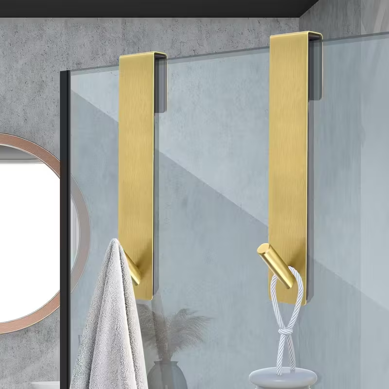 Ganchos de porta de vidro de a - Door Stopper Heavy avaliação e preço