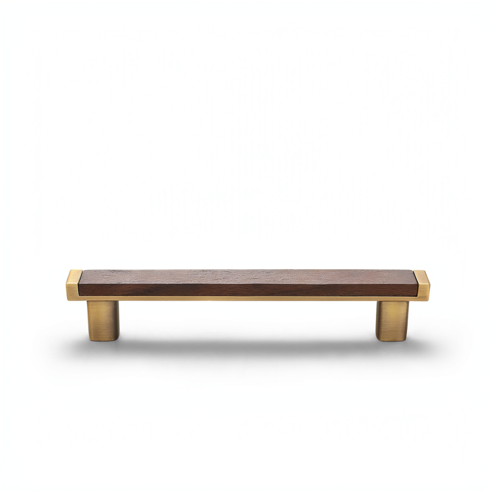 Puxador de Armário em Nogueira - Vintage Furniture Hardware Replacement avaliação e preço