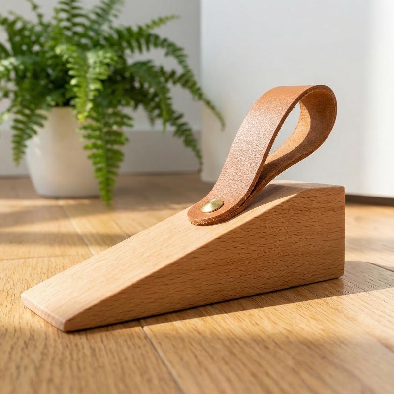 Batente de Porta de Madeira Ma - Door Stopper Heavy avaliação e preço