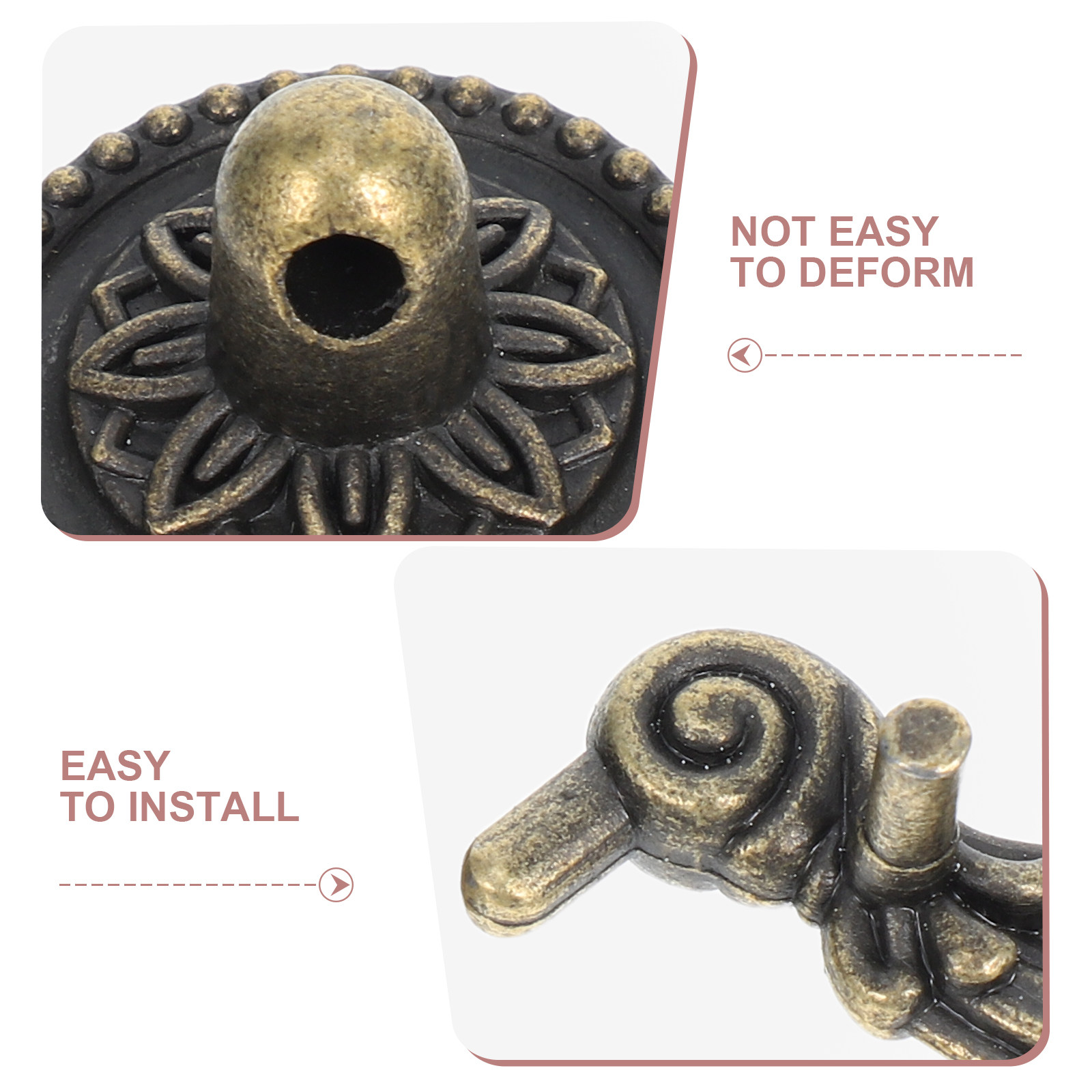 2 Peças Puxadores Vintage Esti - Vintage Furniture Hardware Replacement avaliação e preço