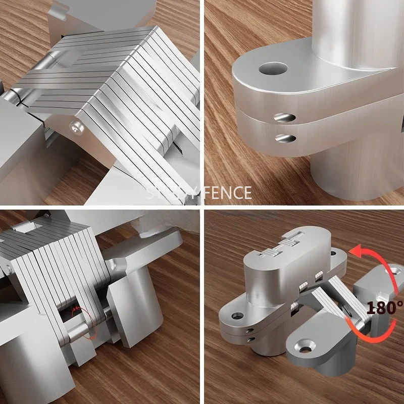 2 Peças Dobradiça Oculta de Me - Used Furniture Hardware avaliação e preço