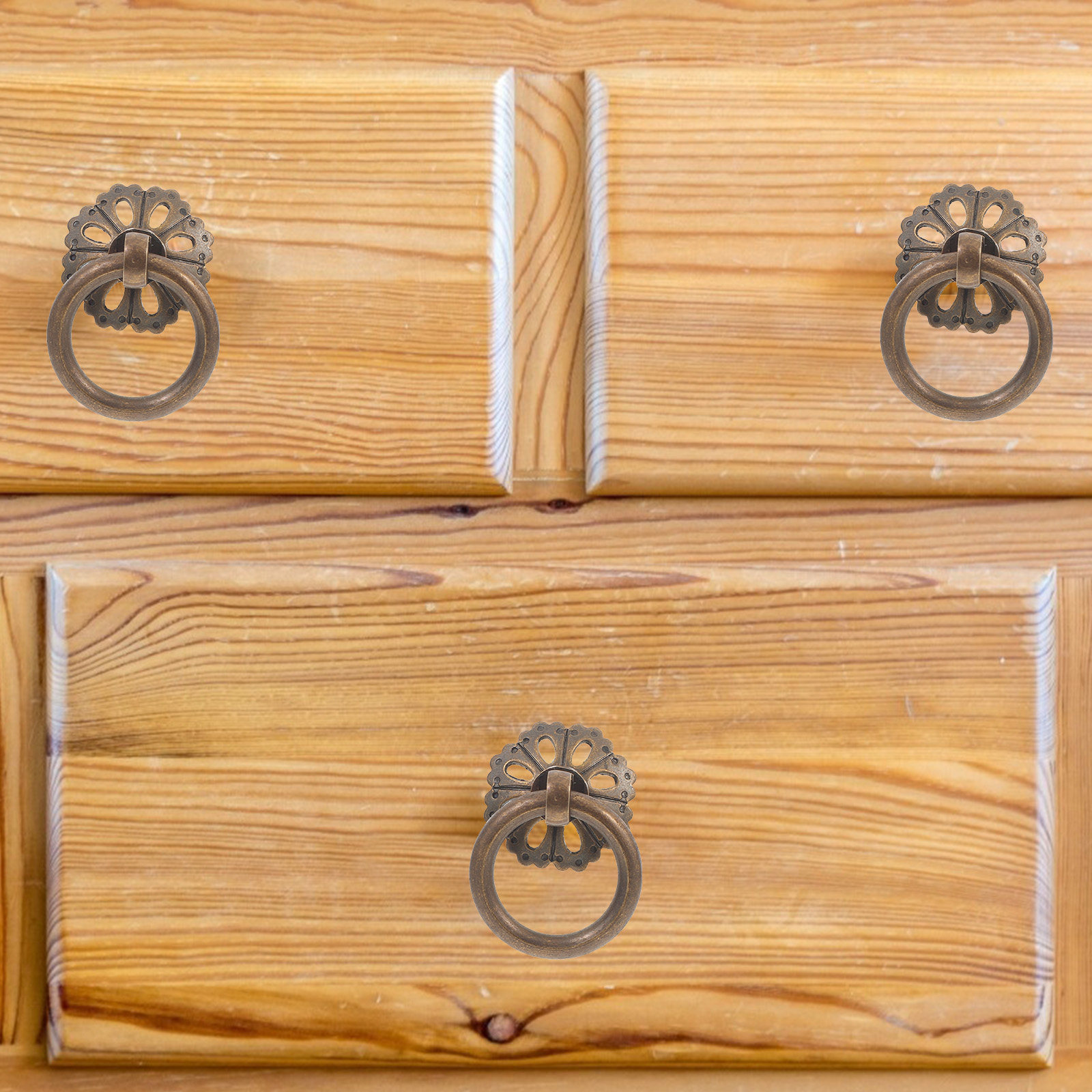 2 pçs puxadores de móveis, maç - Vintage Furniture Hardware Replacement avaliação e preço