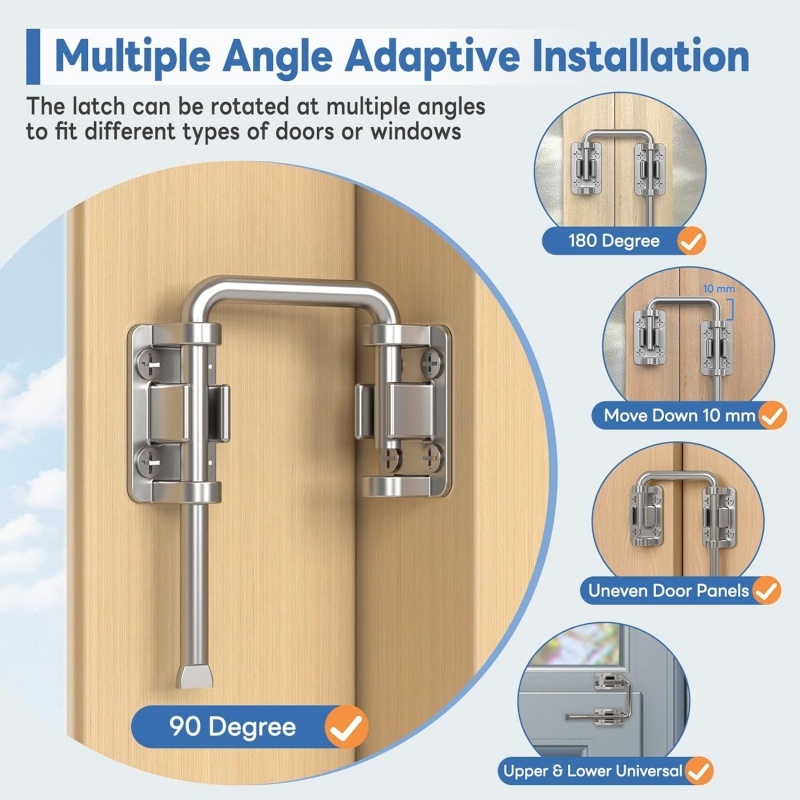 Fechadura de Porta Deslizante  - Furniture Sliding Door Hardware avaliação e preço