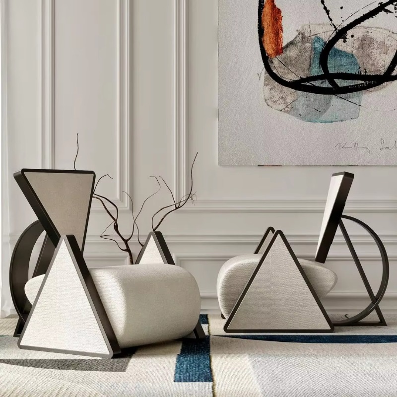 Cadeiras de descanso triangula - Used Furniture Hardware avaliação e preço