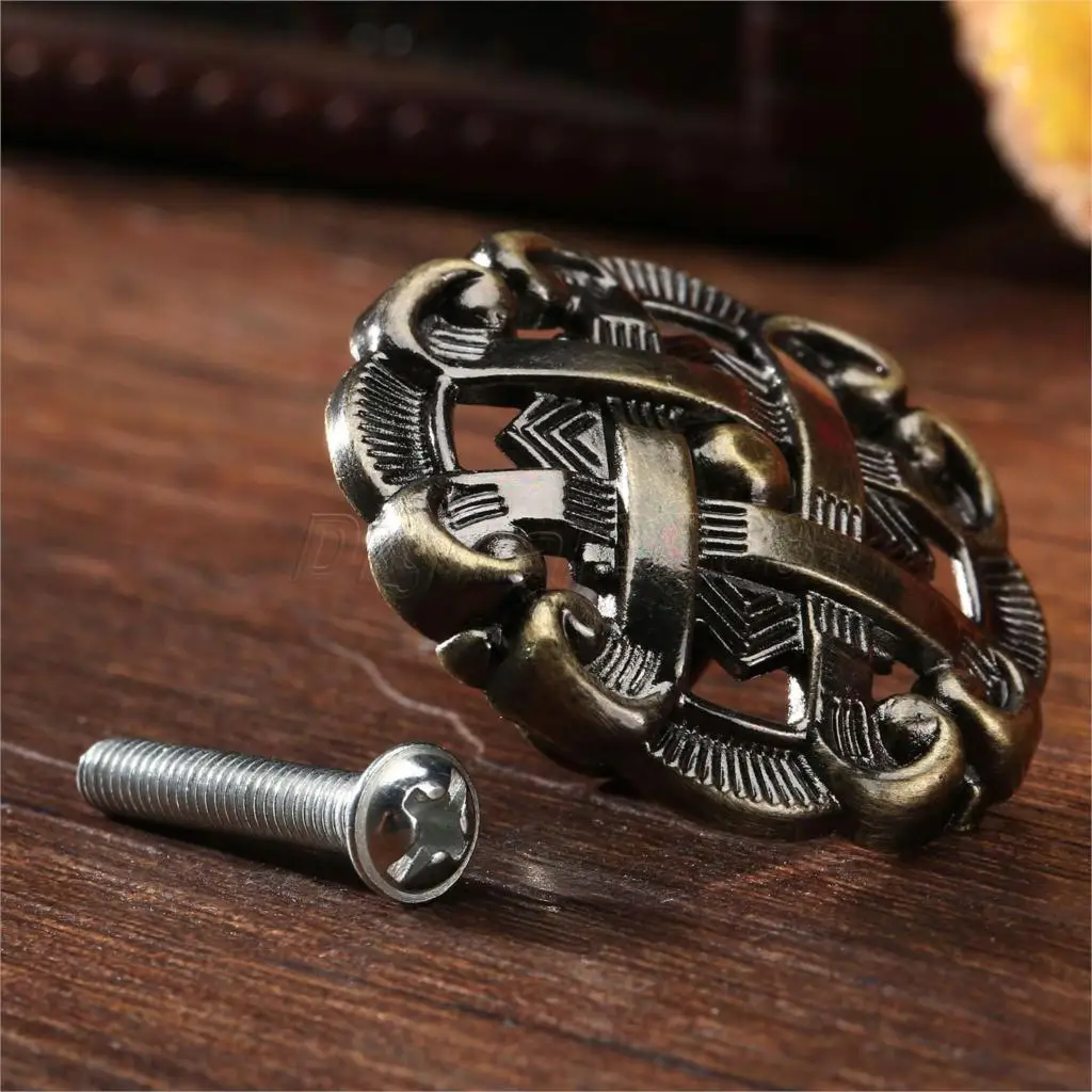 Bowarepro-puxador retrô oco de - Furniture Hardware Kit avaliação e preço