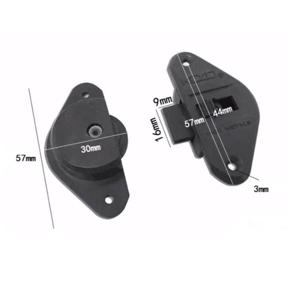 1 Par de Rodízios de Plástico  - Furniture Hardware Kit avaliação e preço