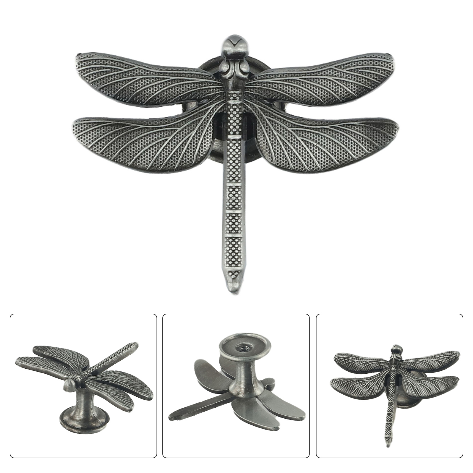 Nordic ouro libélula único fur - Furniture Hardware Gold avaliação e preço