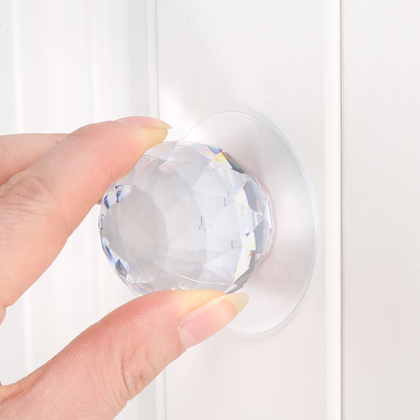 O botão acrílico transparente  - Furniture Hardware Kit avaliação e preço