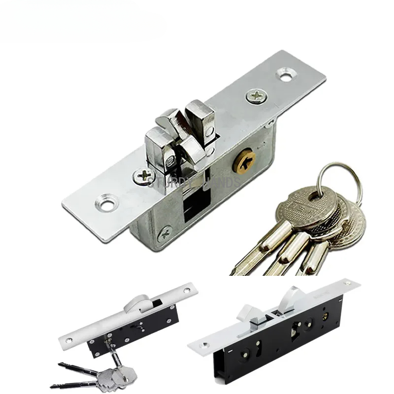 Liga pino bloqueio porta desli - Furniture Sliding Door Hardware avaliação e preço