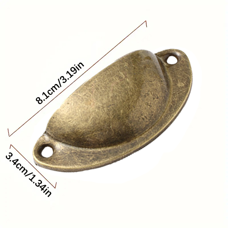 10 puxadores de armário, puxad - Vintage Furniture Hardware Replacement avaliação e preço
