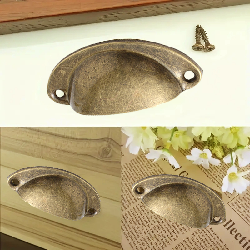 10 puxadores de armário, puxad - Vintage Furniture Hardware Replacement avaliação e preço